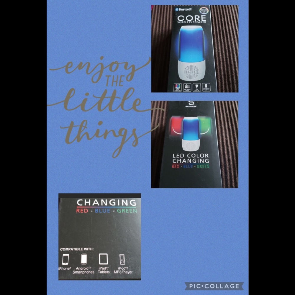 Néw LED Bluetooth speaker